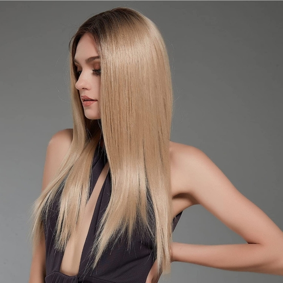 NEW Silk Straight Heat Resistant Synthetic Wig main image 6